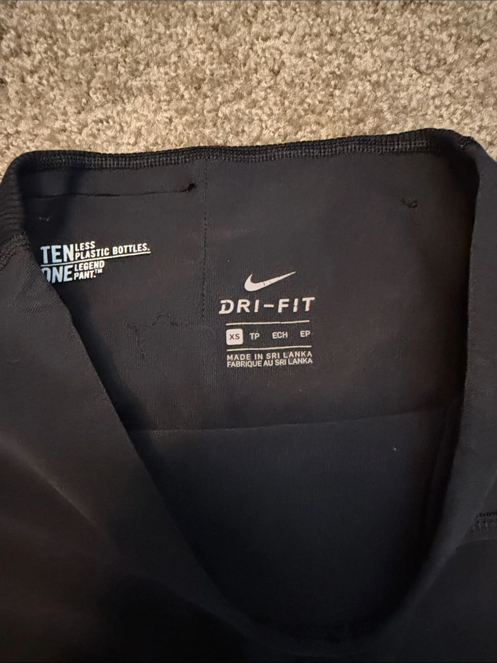 Nike Black High-Waist Active Leggings